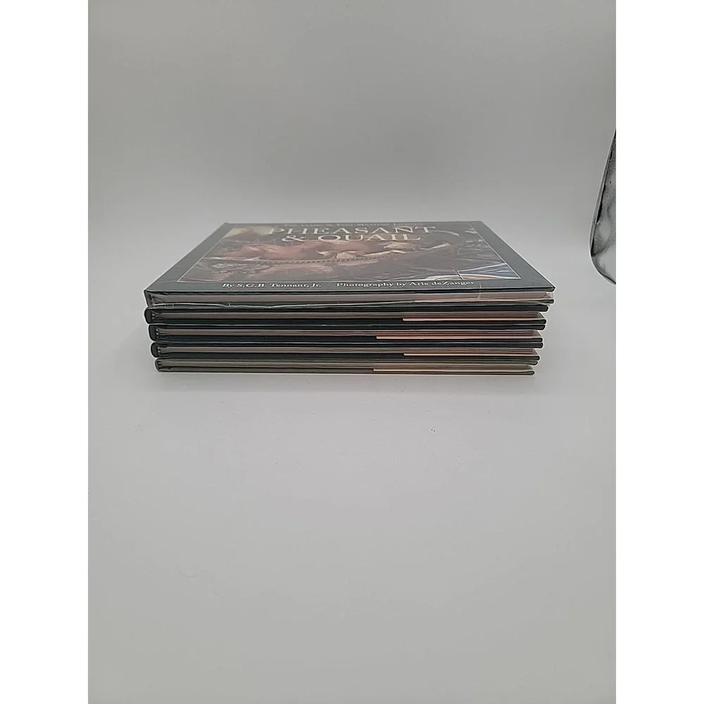 Wild‎ Game Cookbook 4 HC Set Pheasant Trout Salmon Steaks & Stews 1 Sealed